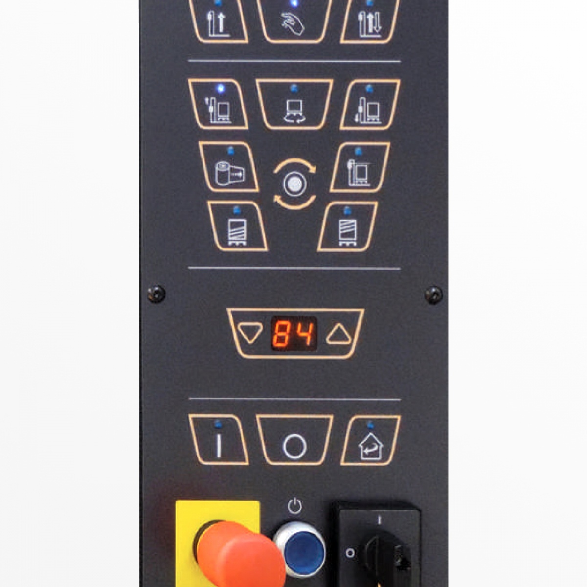 SIAT OneWrap - Ovládací panel stroje