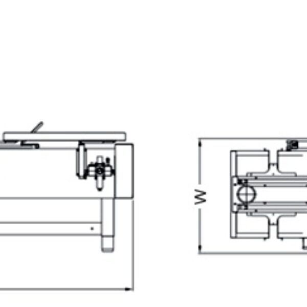 SIAT PS50T/B - Poloautomatická zalepovací stroj so skladačom kartónov