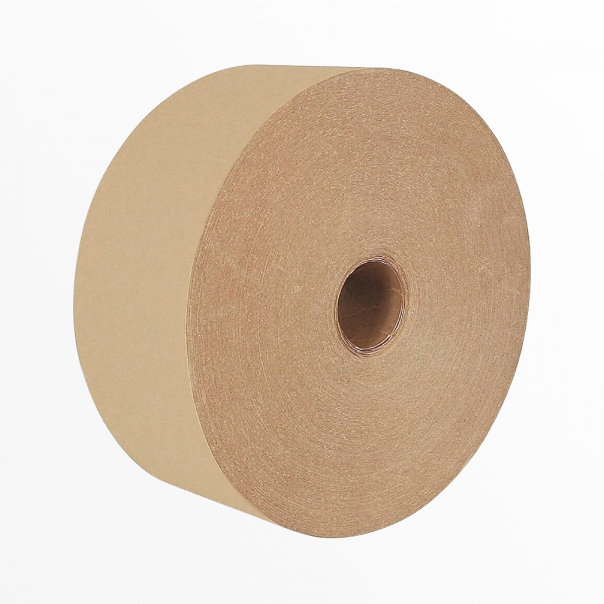 Hnedá papierová lepiaca páska s vodou-aktivovateľným lepidlom