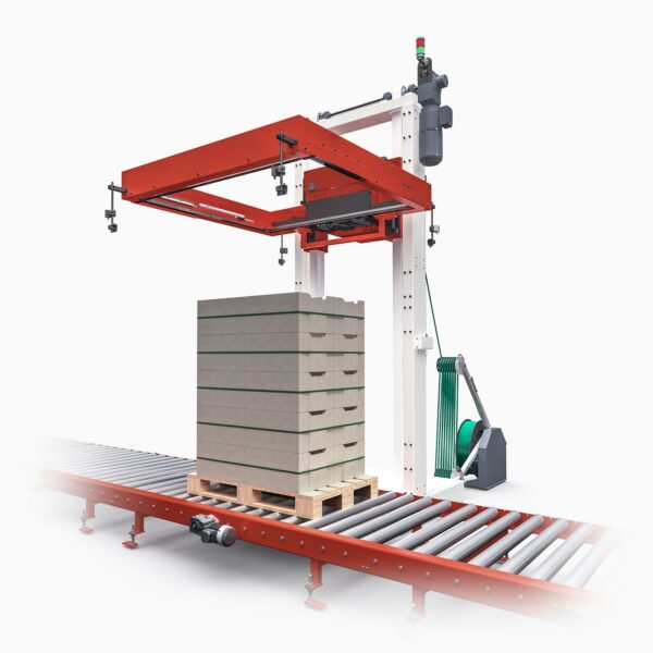 HORIZONTAL STRAPPER Automatic strapping machine for horizontal strapping of pallets with goods