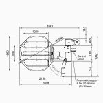 PKG SMARTWRAP-A - Technical drawing - Floor plan