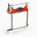Powerful automatic strapping machine for vertical strapping