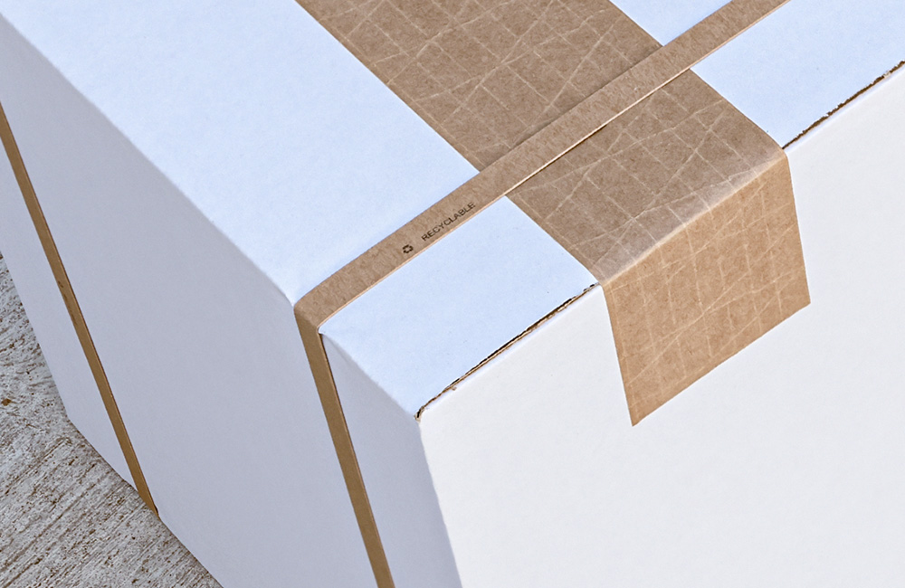 Ecological packaging - Ecological strapping of shipments