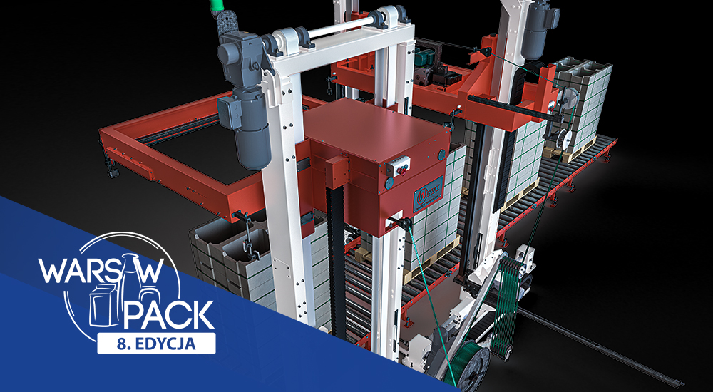 W rent automatic strapping machines at WARSAWPACK 2023