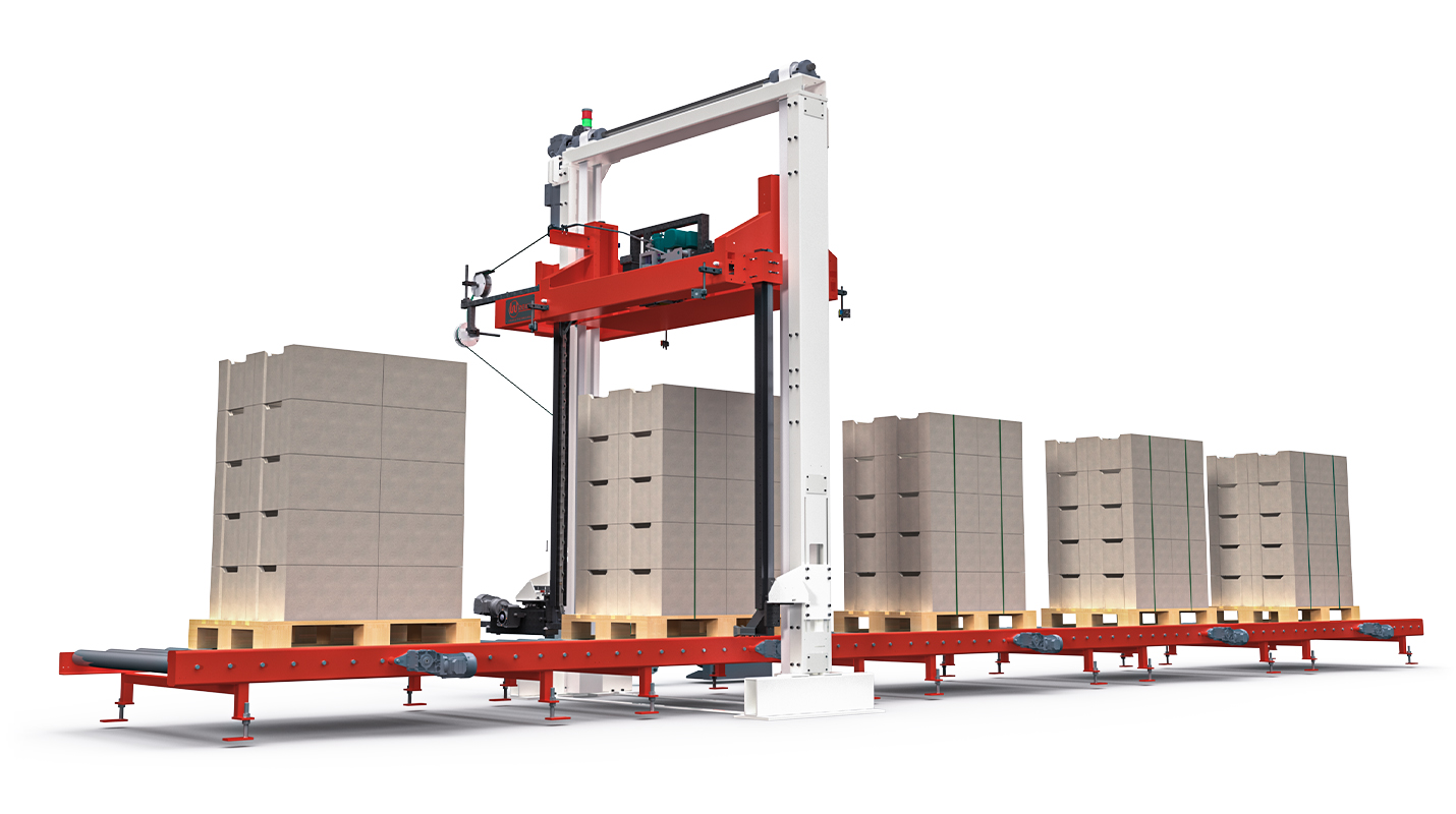 VERTICAL STRAPPER L - Automatic strapping line