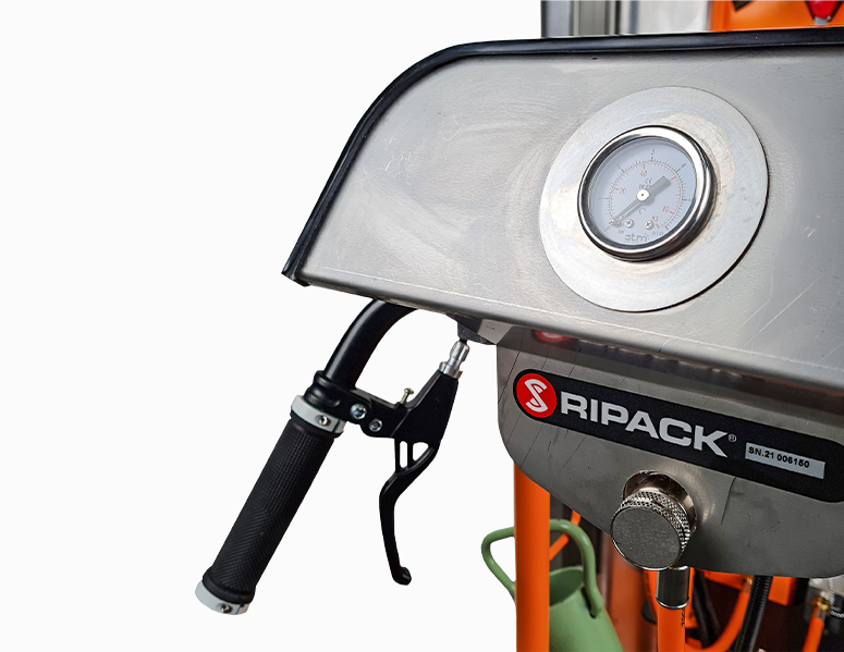 RIPACK TURBOPACK Detail ovládania a regulácie výkonu zariadenia