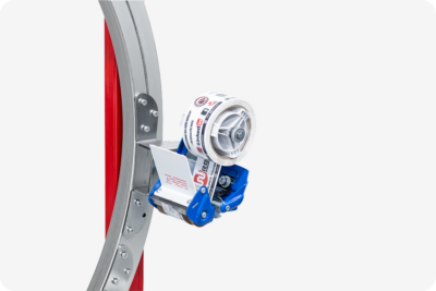 Advertising adhesive tape dispenser