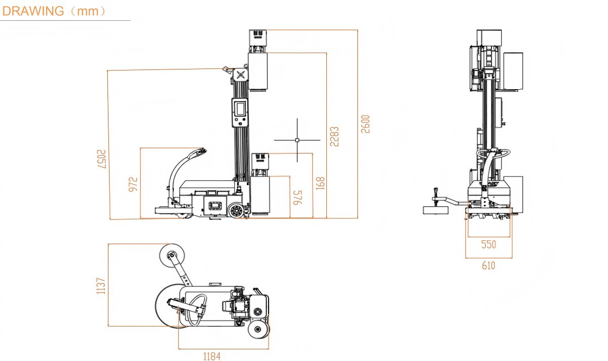 Rozmer robo Smartwasp
