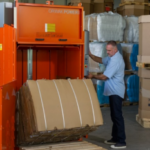 Cartons in the machine