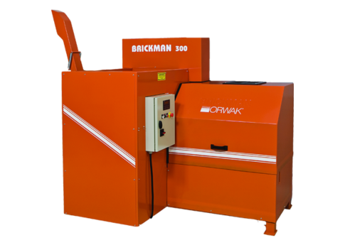Briketovací lis BRICKMAN 300 na automatické spracovanie kartónu