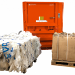 Ideal for cardboard and plastics