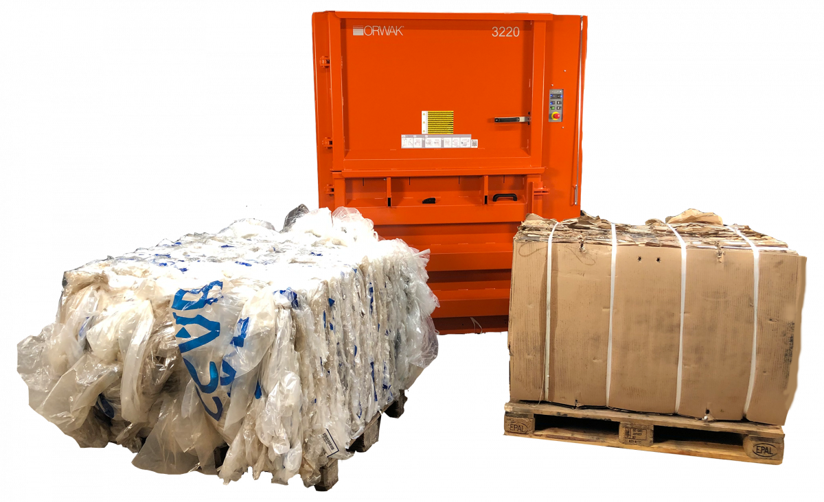 Ideal for cardboard and plastics