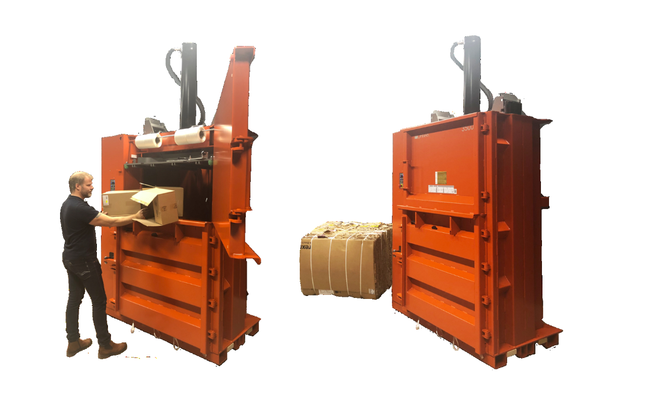 2 Orwak 3500 machines