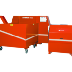 Briketovací lis BRICKMAN 900K na automatické spracovanie kartónu