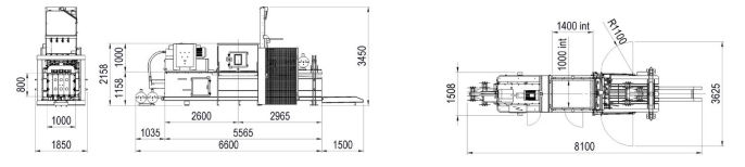 Horizontálne lisy ORWAK HORIZONTAL 450-500 S AT – Obrázok 5
