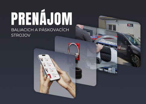 Prenájom baliacich a páskovacích strojv