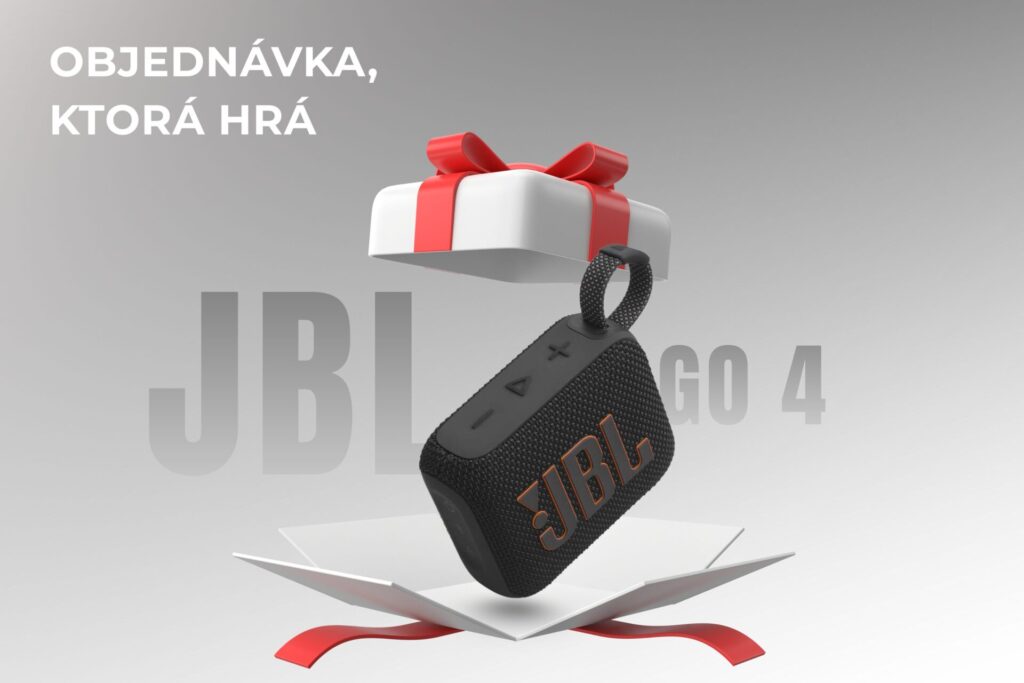 Súťaž o reprák JBL go 4